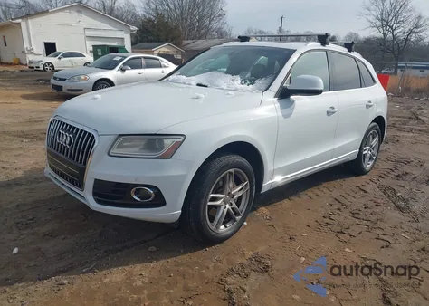 2013 Audi Q5 2.0T Premium из США, поврежденный, VIN WA1LFAFP9DA097196